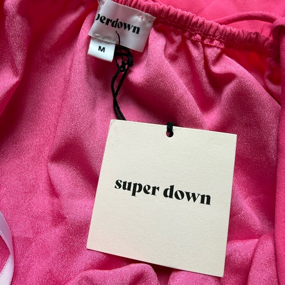 Vibrant Pink Sleeveless Dress - Picture 3 of 3